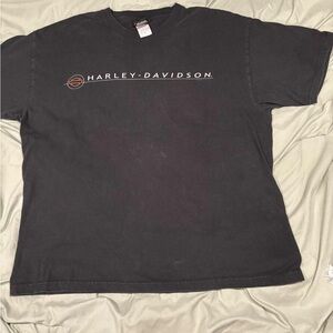 Hanes Black Short Sleeve Men's Tee